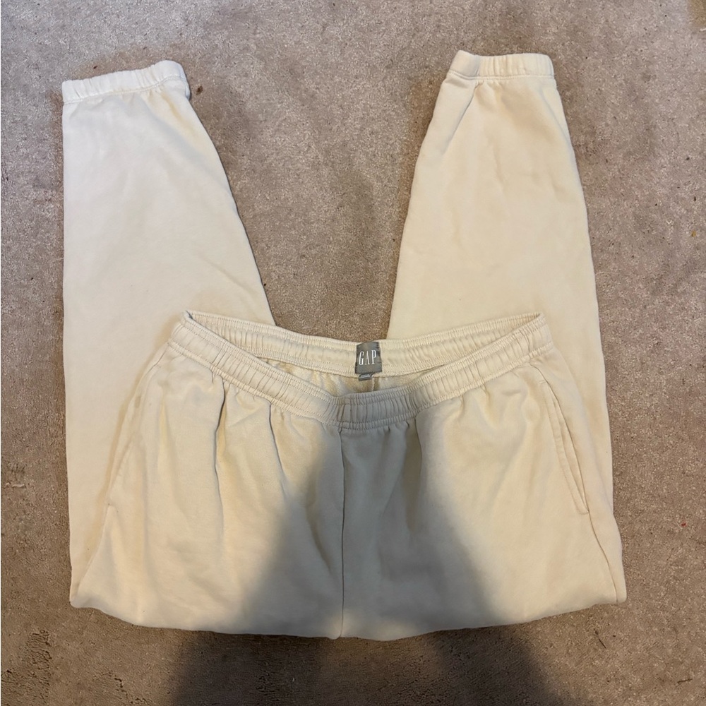 GAP Men's Cream Joggers